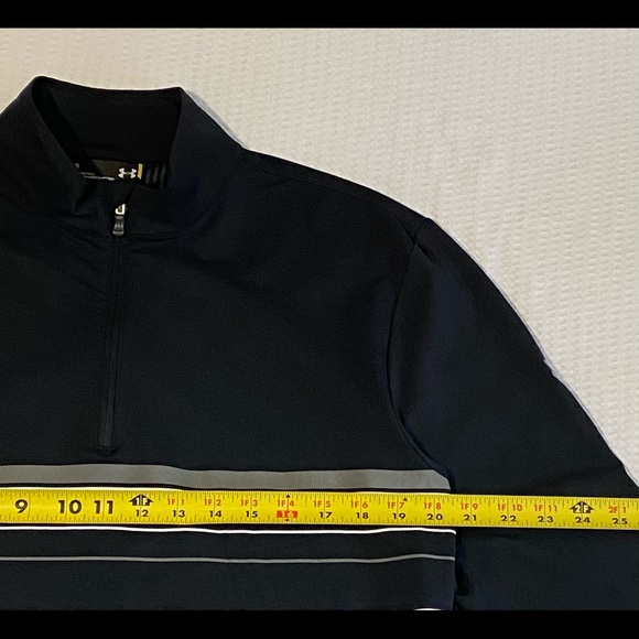 Men’s UNDER ARMOUR Infrared Cold Gear 1/4 Zip Sz S - Picture 5 of 8